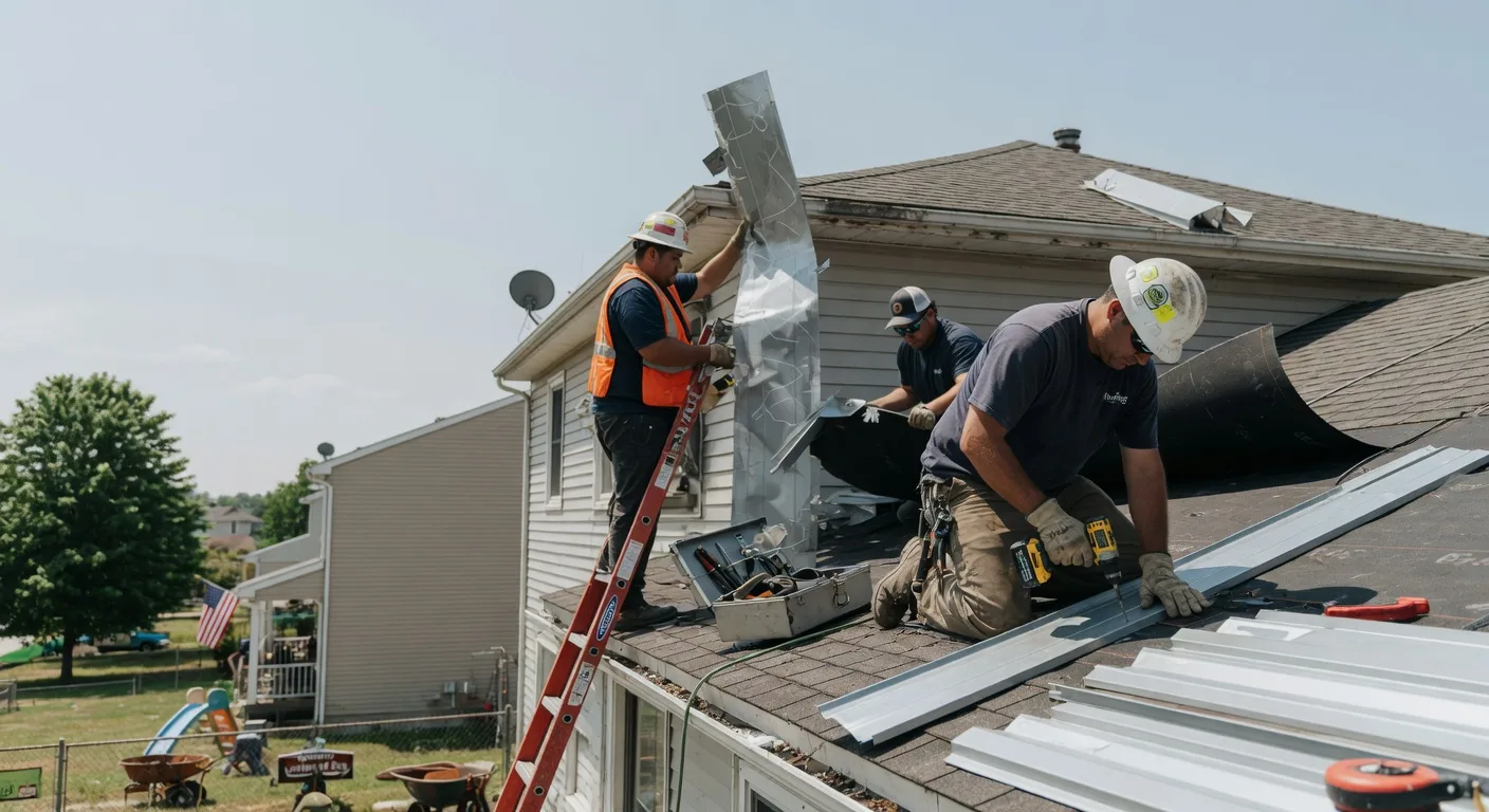 Metal Roof Repair in Lake Delton, WI